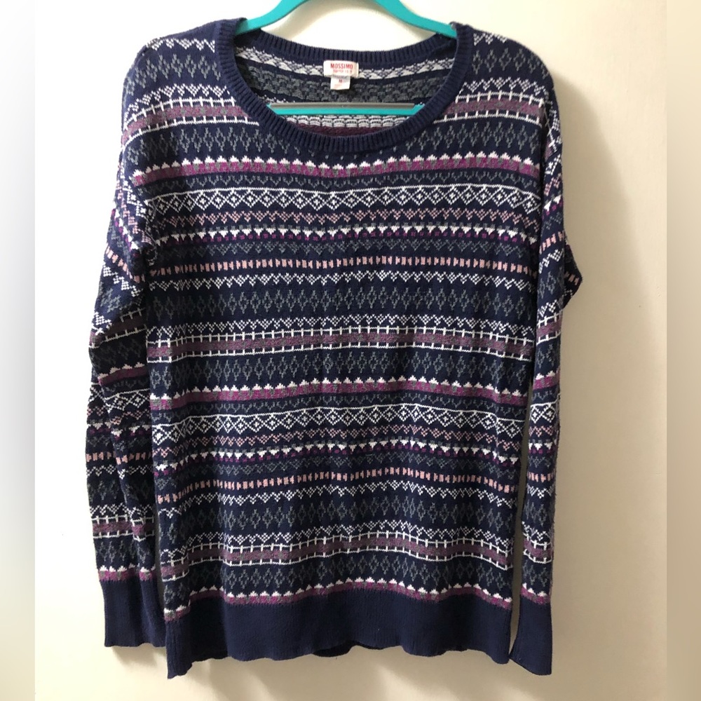 Purple sweater